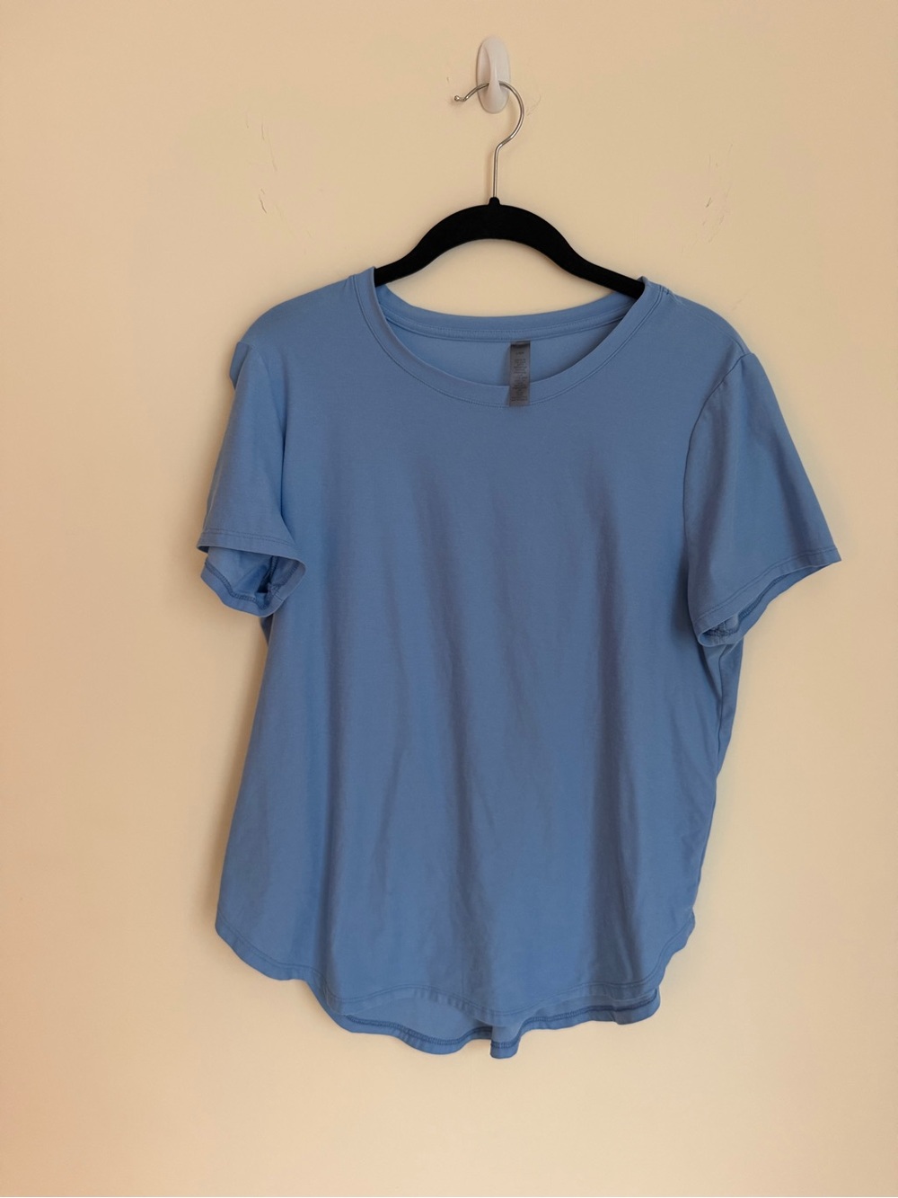 Beyond Yoga Featherweight On The Down Low Tee - Light Blue
